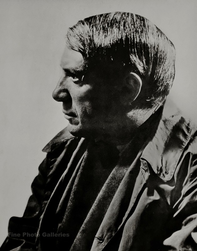 1932/75 Vintage MAN RAY Surreal PABLO PICASSO Solarized Portrait Photo Art 12×16