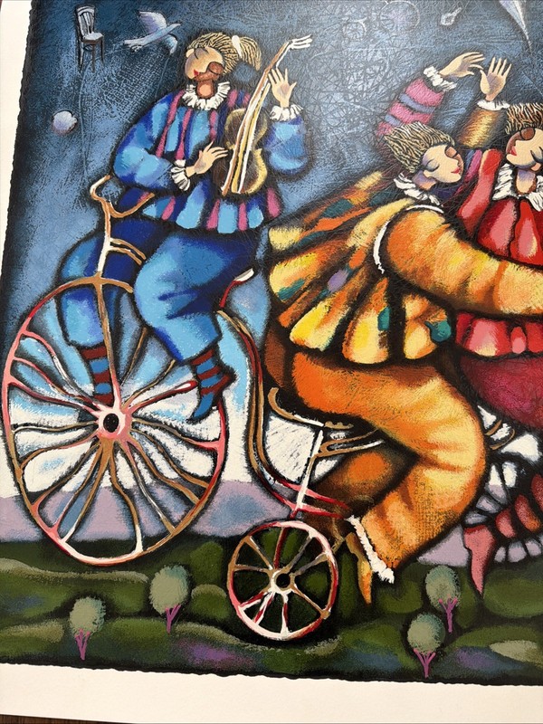 Spring Fancy” By Michael Kahan 195/ 350, Exceptional Colors with COA(2000) gallery