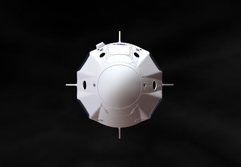 SpaceX Crew Dragon Model Printing - File digital STL - OBJ for 3D Printer gallery