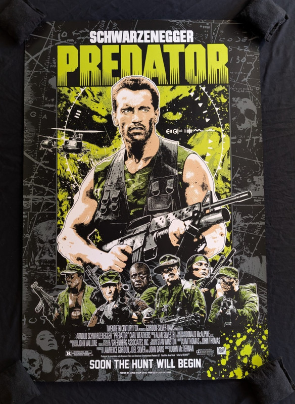 Predator (Green Variant – S/N 28/33) James Rheem Davis – Arnold Schwarzenegger