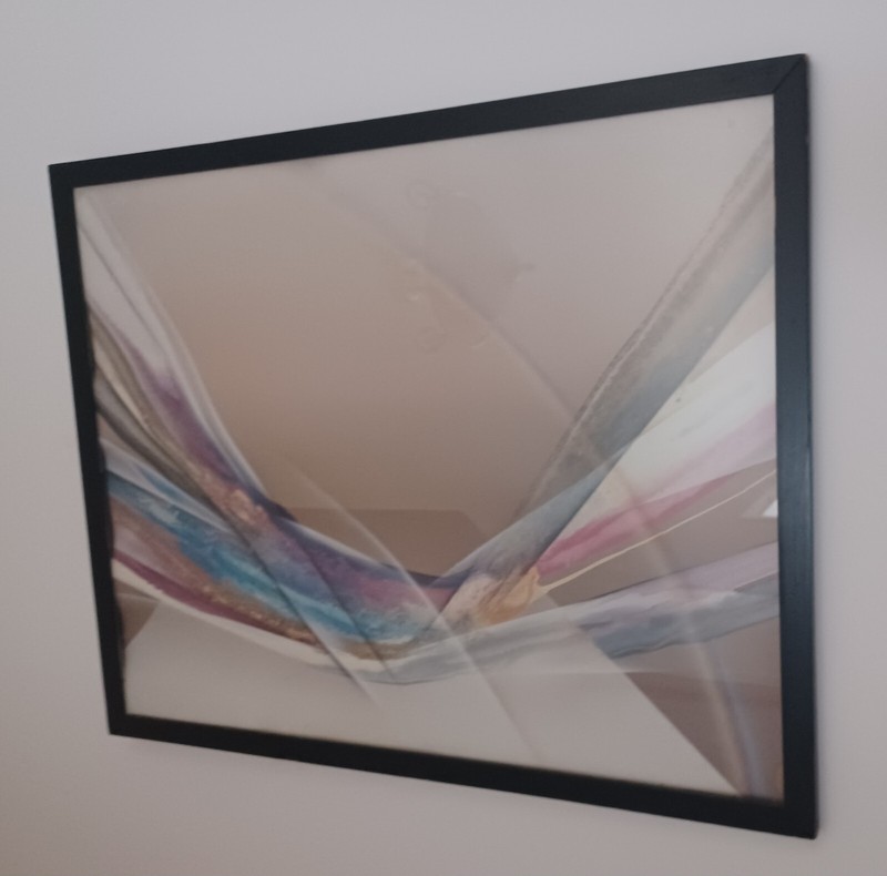 Elba Alvarez "Mistral" litho, framed. gallery