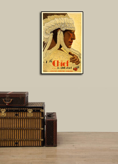 1930s Santa Fe Railroad Vintage Style Travel Poster - 20x30 gallery
