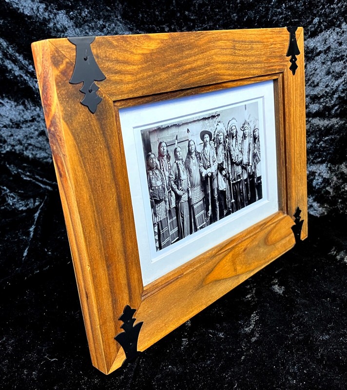 Buffalo Bill Wild West Show Photo Print Framed Western American Indians Cowboys gallery