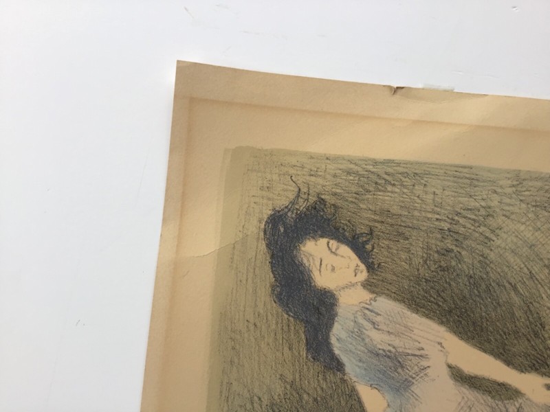 Raphael Soyer Lithograph "Gentlemen From Cracow" Ed. 128/150 gallery
