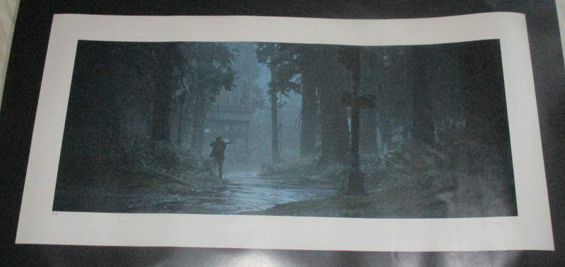 The Last of Us Part II Hunting In The Woods Cook & Becker Art Print Giclee AP 2