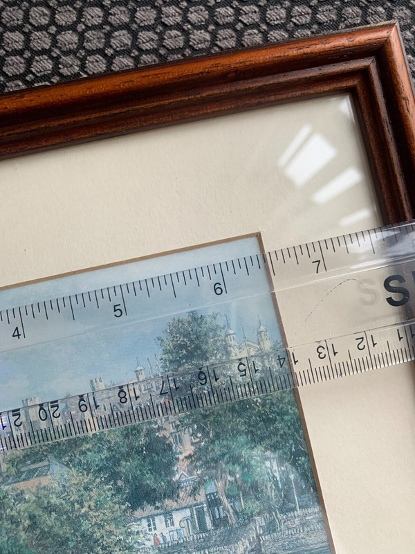 PAT BELL FRAMED PRINT WINDSOR CASTLE SIGNED gallery