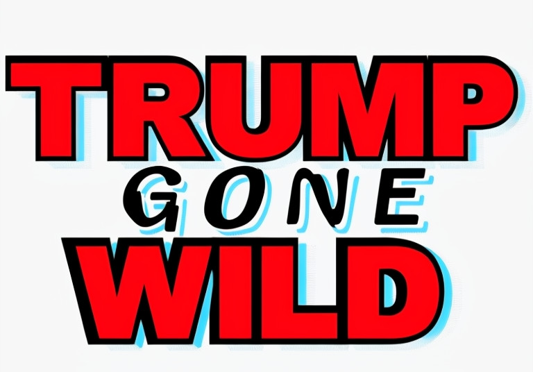 Donald Trump Gone Wild 11x14 Bathroom Art Print by Jaye Metcalfe gallery
