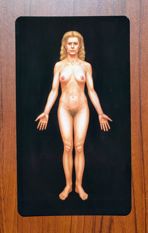 ALEX GREY Caucasian Woman Handbill Art Print MINT Psychedelic Poster Tool