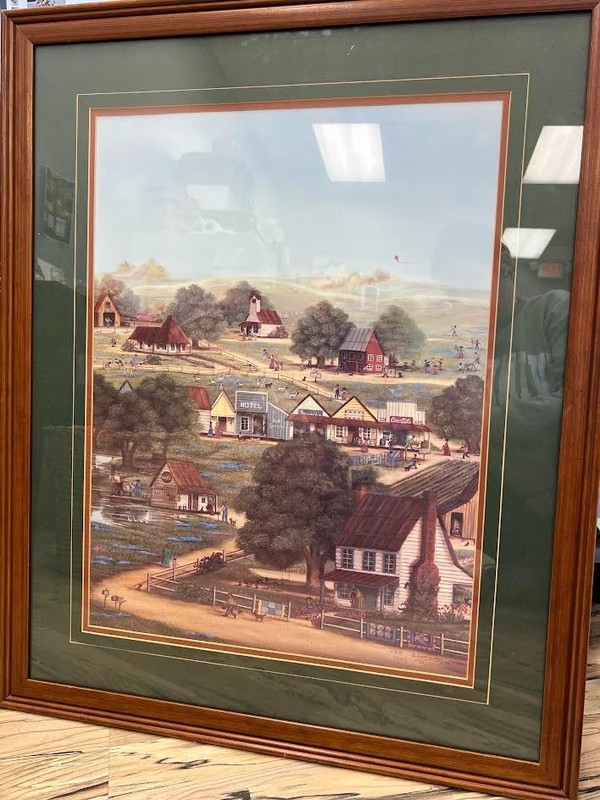 Beth B Cummins Limited Edition Print Folk Art American Primitive Country Signed gallery