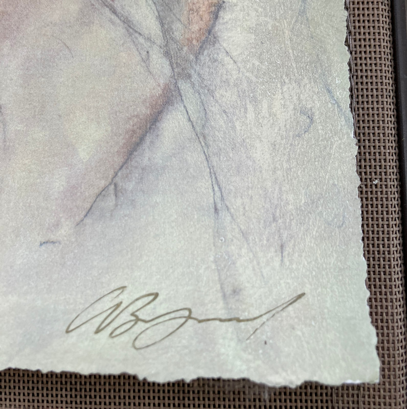 Unframed "Morning Breeze" by Gary Benfield Giclee Appraised at $1,580 gallery