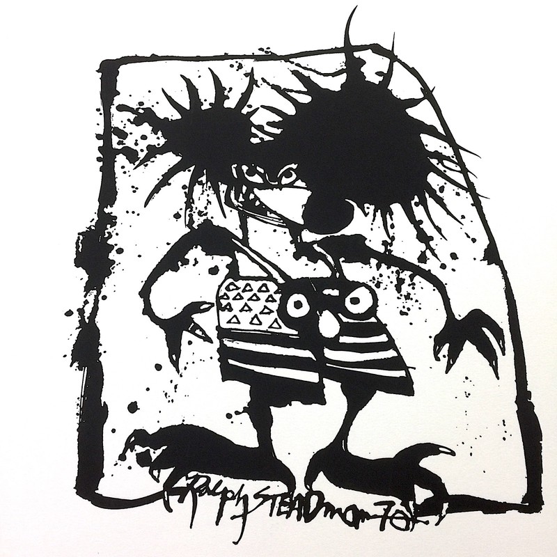 Ralph Steadman - "Mean Mouse" Hunter S Thompson - Lt Ed SIGNED Print #140 of 180 gallery