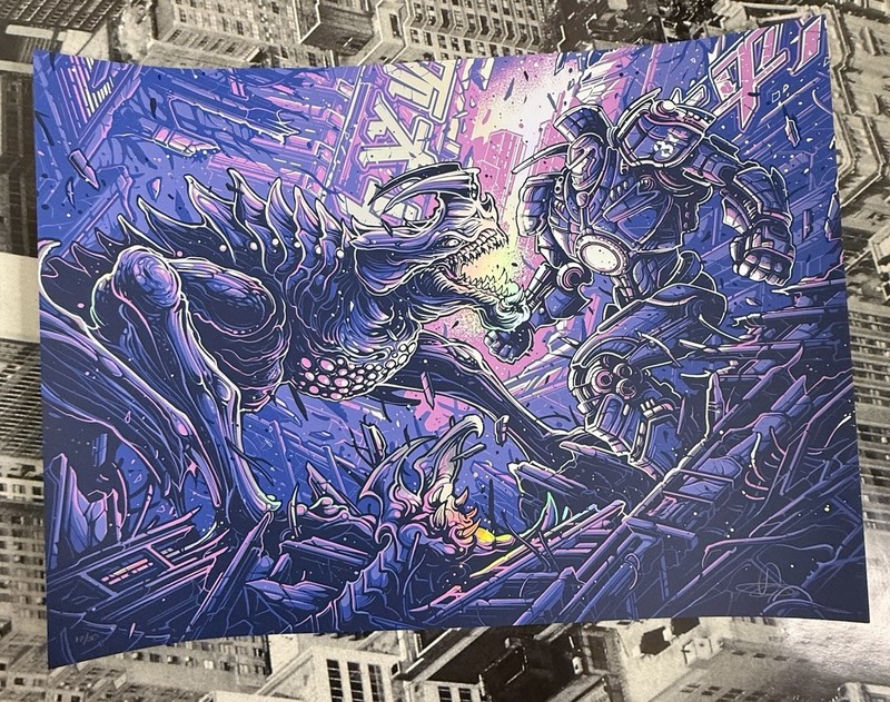 Gallery 1988 | Pacific Rim | Dan Mumford | 4 Color Foil Variant | S/N # 17 / 30