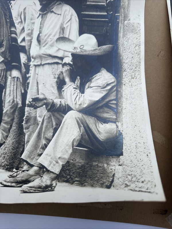 HARRY CROSBY PHOTOGRAPH LOT OF 2 FAMOUS PHOTOGRAPHER PORTRAIT MEXICAN MEN gallery