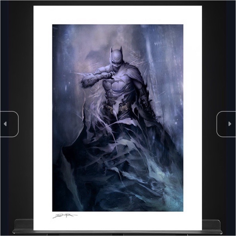 Batman Detective Comics #1006 & Deadpool Heat Seeker Limited Prints unframed