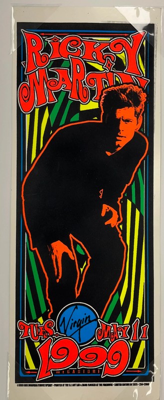 117 "Ricky Martin, Virgin Records" - 1999 Chuck Sperry & Ron Donovan Print
