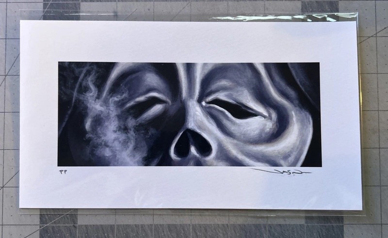 Jason Edmiston Scary Movie Ghostface SMOKE VARIANT Eyes Without Face EWAF /PP