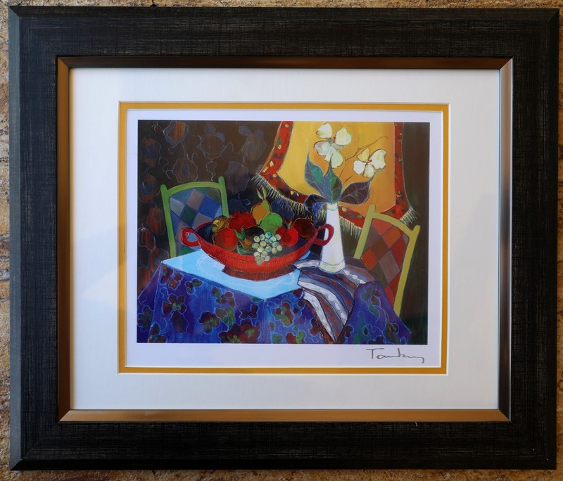 Itzchak Tarkay «Too Cold at Home» collectible seriolithograph. Free shipping