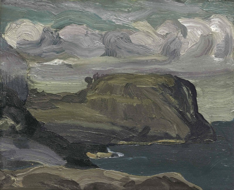 George Bellows – Rocks and Coast (1911) – 17″ x 22″ Fine Art Print