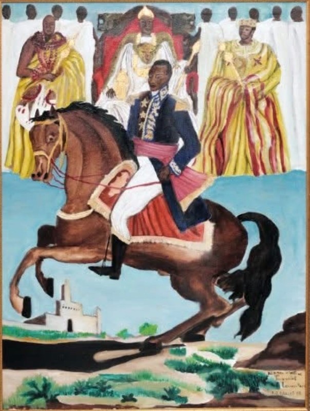Royal Ancestry of Toussaint Louverture; The King and princes of Allada Benin