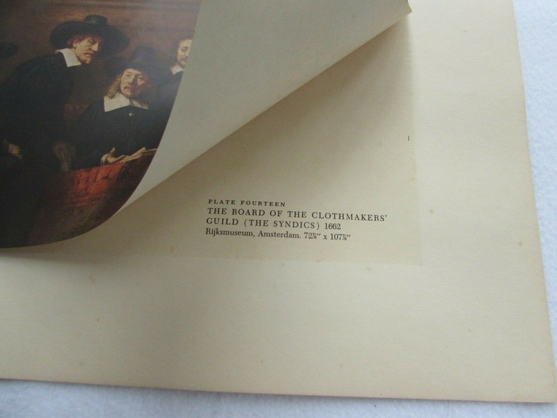 Vintage Rembrandt Print Board of the Clothmakers Guild Syndics 52531 gallery