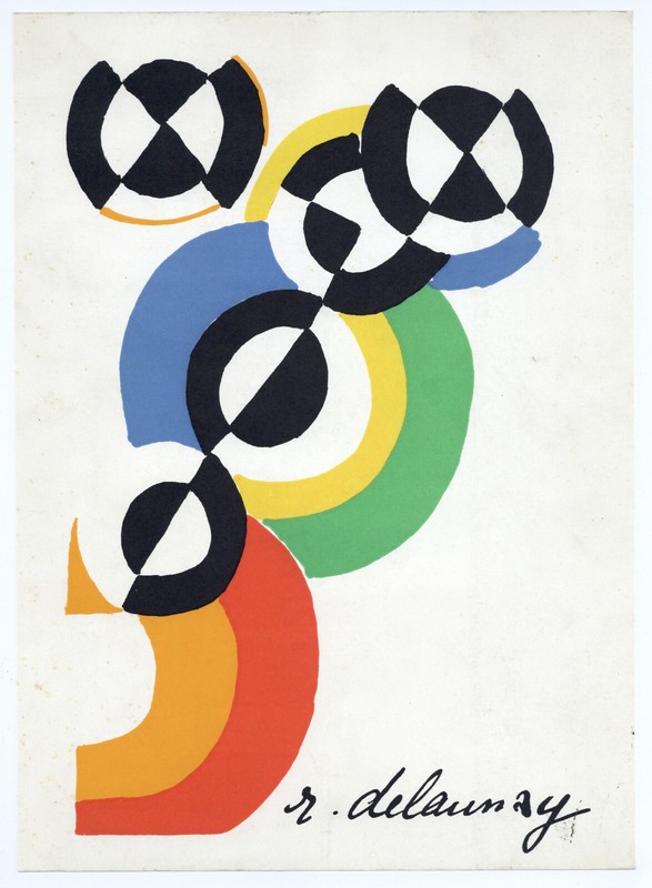 Robert Delaunay lithograph – 1973