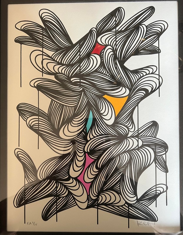KEF! SIMON ROHLEN CALM TRANSITION #14 EA 9/25 WITH COA gallery