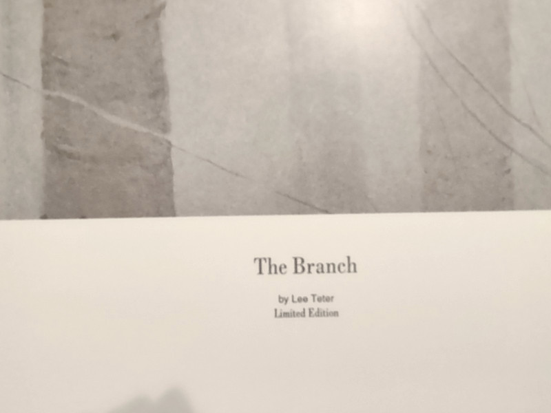 One of a kind Lee Teter The Branch ltd ed with remarque mint condition w/COA gallery