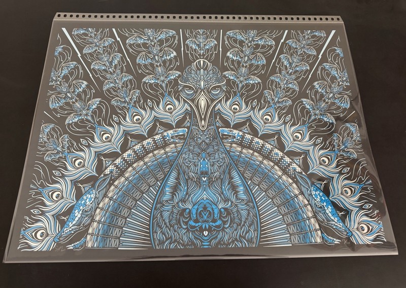 Todd Slater Armadillo Sky Blue Variant Foil Mondo Strange Attraction 4