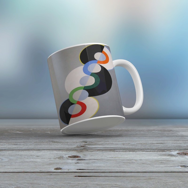 Robert Delaunay: Endless Rhythm. Fine Art Mug/Cup. Ideal Gift Coffee/Tea Mug gallery