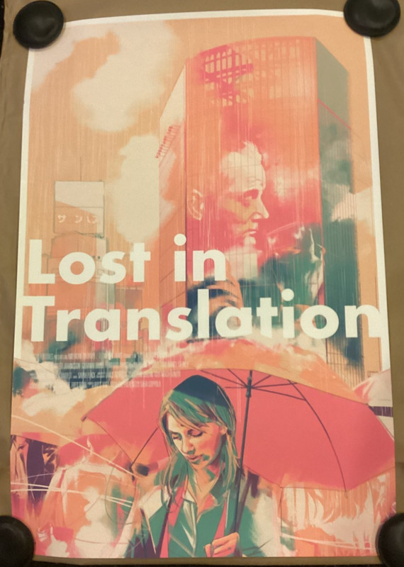 Matt Taylor Lost In Translation 2025 Poster #128/150 NOT Mondo BNG