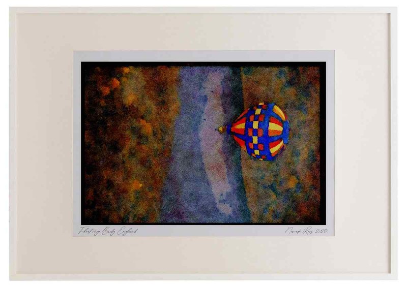 Hot Air Balloons 329008 Post flight Champagne Toast, Maryland Watercolour Pictu