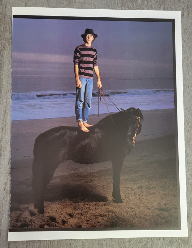 TIMOTHY HUTTON 1981 Malibu CA Rolling Stone Mag Photo by Annie Leibovitz Print