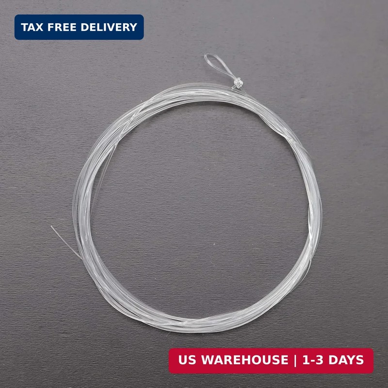 3 Pack Fluorocarbon Fly Leader 9FT 0x/1x/2x/3x/4x/5x/6x/7x Fluorocarbon Tapered gallery