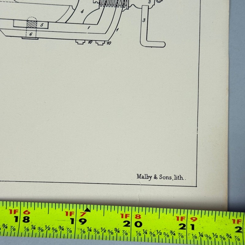 Pauly's Specification 1814 Firearm Patent Lithographic Print 22x15 on Laid Paper gallery