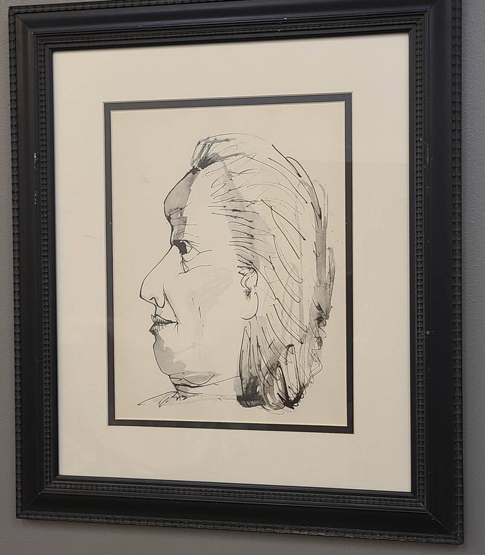 Pablo Picasso – Profile de Vieille Femme – COA