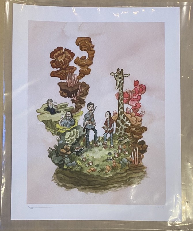 Scott C. Ravioli In The Fungal Garden (The Last of Us) Limited Edition Print