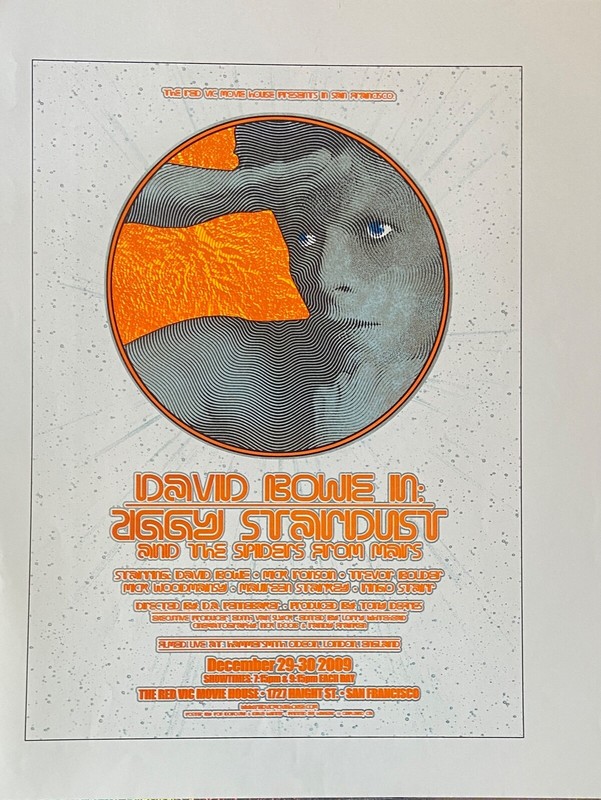 Ziggy Stardust David Bowie Film 2009 uncut proof Dave Hunter and Ron Donovan.