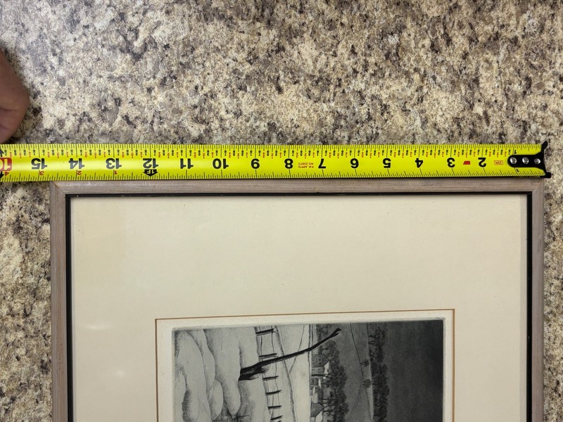 "Winter Symphony" Limited Signed Original 1944 Aquatint by Samuel L. Margolies gallery