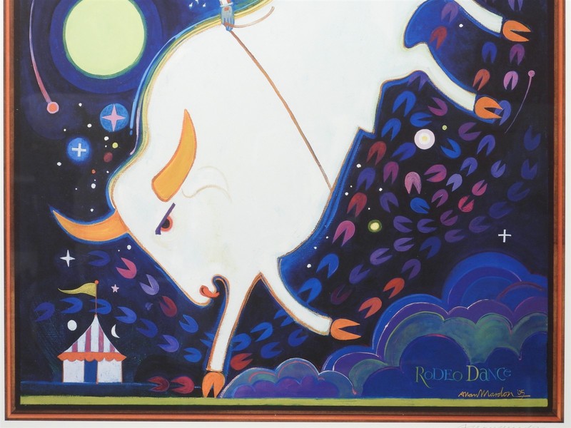 Allan Mardon Rodeo Dance Bradford Brinton Memorial Color Lithograph - 2005 gallery