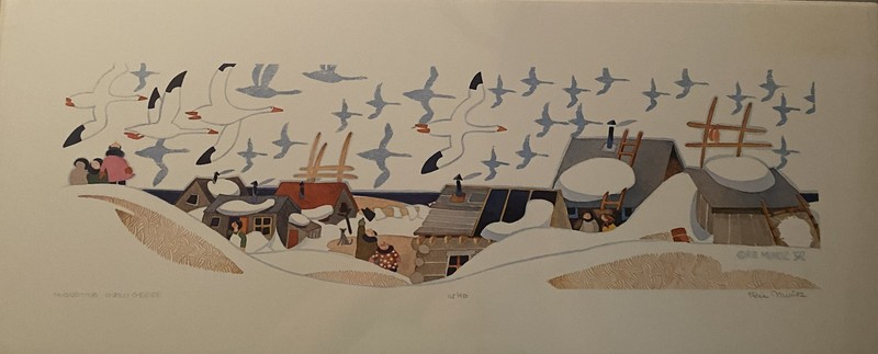 MIGRATING SNOW GEESE | Rie Munoz | Limited Edition Numbered | Ed 950 | #115