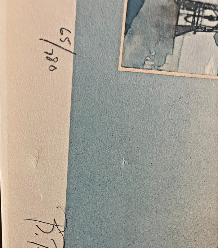 BART FORBES The North Slope Oil Wells Watercolor Print Signed Numbered 65/780 gallery