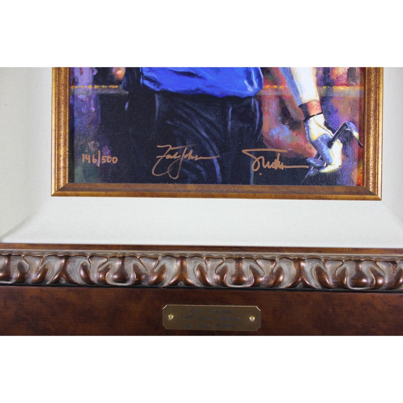 "Zack Johnson - 2007 Masters Champion" by Scott Medlock a Giclee on Canvas gallery