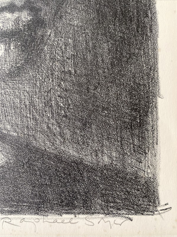 Raphael Soyer (American 1884-1987) "Head of a Girl" 1960 AAA Signed Lithograph gallery