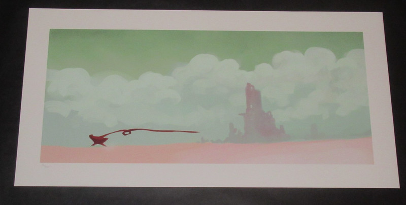 Journey Desert Art Print Limited Giclee Cook & Becker Sony Playstation Global