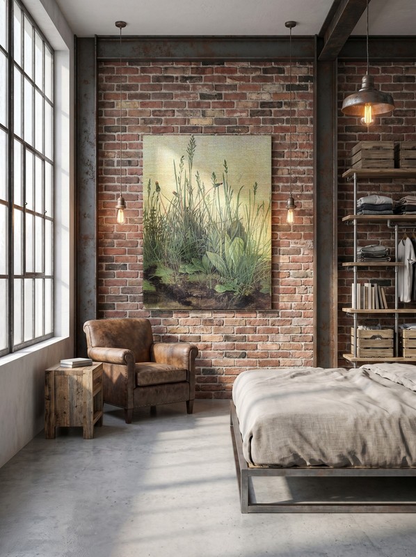 Albrecht Durer - The Large Piece of Turf - Art Print on Paper or Canvas gallery