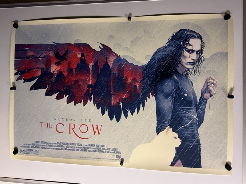 Bottleneck Gallery Bruno Vergauwen «The Crow» Print Numbered XX/200 Brandon Lee