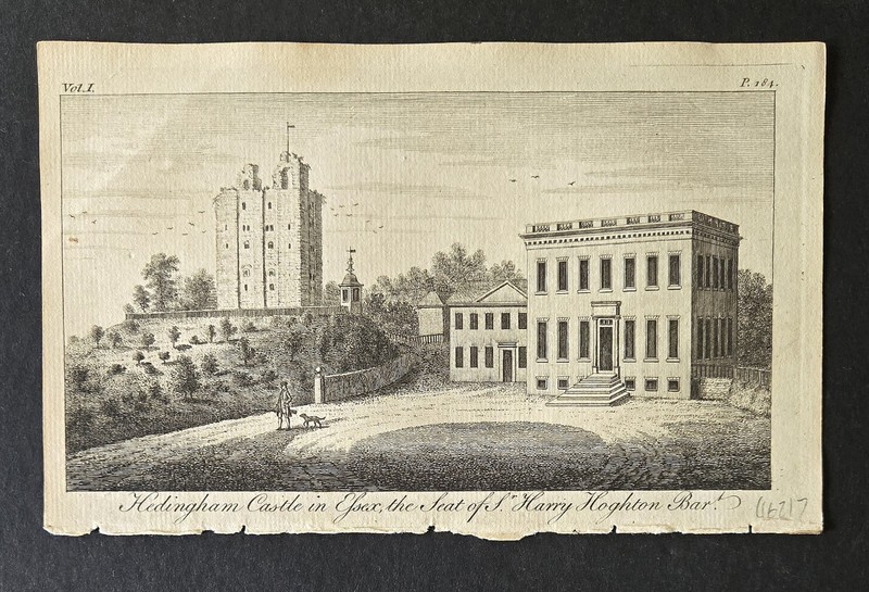 Antique 1776 Copper Plate Engraving Book Plate Print 6×9 – Architecture