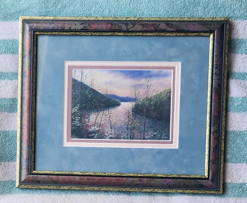 Robert A. Tino «FONTANA» Matted & 10×12 Framed Landscape 6×4 Print