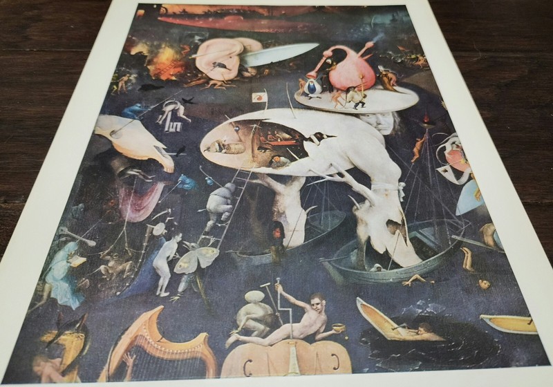 Metropolitan Seminars In Art Plate #136 Detail from Hell Bosch 12 1/2″x9 1/2″