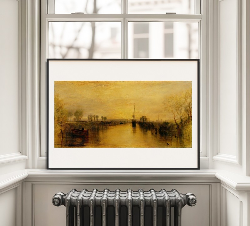 Art print Turner Chichester Canal giclee poster gallery wall Art painting gallery